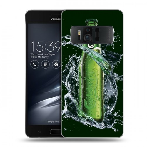 Дизайнерский силиконовый чехол для ASUS ZenFone AR Carlsberg