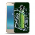 Дизайнерский пластиковый чехол для Samsung Galaxy J2 (2018) Carlsberg