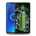 Дизайнерский силиконовый чехол для Alcatel 5V Carlsberg