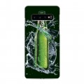 Дизайнерский силиконовый чехол для Samsung Galaxy S10 Carlsberg