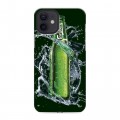 Дизайнерский силиконовый чехол для Iphone 12 Carlsberg