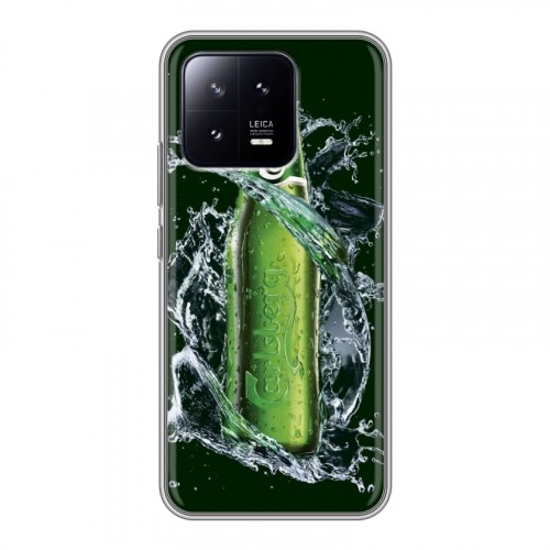 Дизайнерский силиконовый чехол для Xiaomi 13 Carlsberg