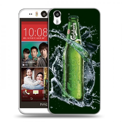 Дизайнерский силиконовый чехол для HTC Desire Eye Carlsberg