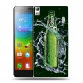 Дизайнерский пластиковый чехол для Lenovo A7000 Carlsberg