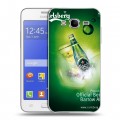 Дизайнерский силиконовый чехол для Samsung Galaxy J7 Carlsberg