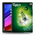 Дизайнерский силиконовый чехол для ASUS ZenPad 10 Carlsberg