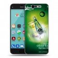 Дизайнерский силиконовый чехол для ZTE Blade S7 Carlsberg