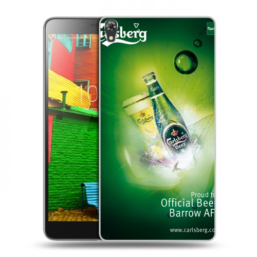 Дизайнерский силиконовый чехол для Lenovo Phab Carlsberg