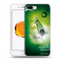 Дизайнерский силиконовый чехол для Iphone 7 Plus / 8 Plus Carlsberg