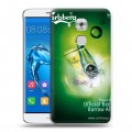 Дизайнерский пластиковый чехол для Huawei Nova Plus Carlsberg