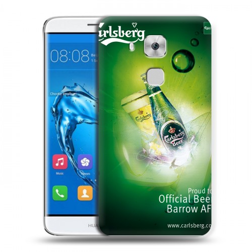 Дизайнерский пластиковый чехол для Huawei Nova Plus Carlsberg