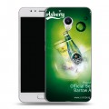 Дизайнерский силиконовый чехол для Meizu M5s Carlsberg