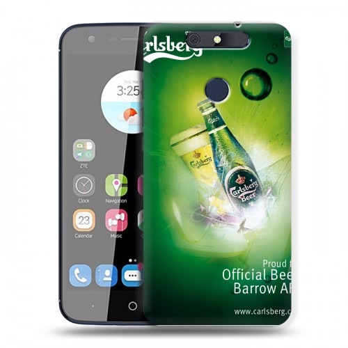 Дизайнерский силиконовый чехол для ZTE Blade V8C Carlsberg