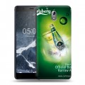 Дизайнерский силиконовый чехол для Nokia 3.1 Carlsberg