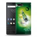 Дизайнерский пластиковый чехол для BlackBerry KEY2 Carlsberg