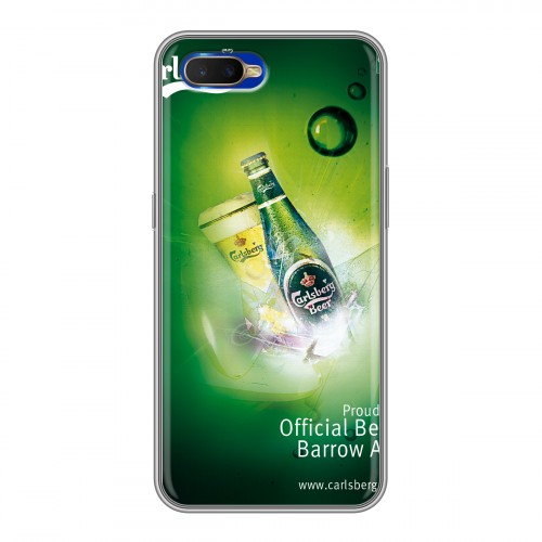 Дизайнерский силиконовый чехол для OPPO RX17 Neo Carlsberg