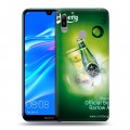 Дизайнерский пластиковый чехол для Huawei Y6 (2019) Carlsberg