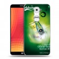 Дизайнерский пластиковый чехол для LG Optimus G2 Carlsberg