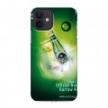 Дизайнерский силиконовый чехол для Iphone 12 Carlsberg