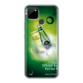 Дизайнерский силиконовый чехол для Realme C21Y Carlsberg