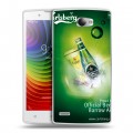 Дизайнерский пластиковый чехол для Lenovo S920 Carlsberg