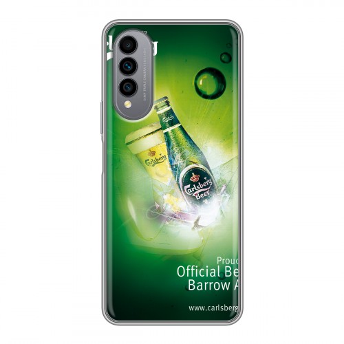 Дизайнерский силиконовый чехол для Wiko T50 Carlsberg