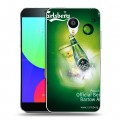 Дизайнерский пластиковый чехол для Meizu MX4 Carlsberg