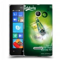 Дизайнерский пластиковый чехол для Microsoft Lumia 435 Carlsberg