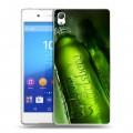 Дизайнерский пластиковый чехол для Sony Xperia Z3+ Carlsberg