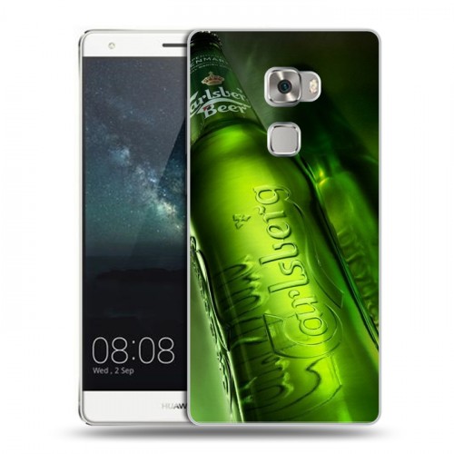 Дизайнерский пластиковый чехол для Huawei Mate S Carlsberg