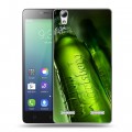 Дизайнерский силиконовый чехол для Lenovo A6010 Carlsberg