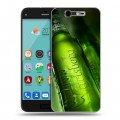 Дизайнерский силиконовый чехол для ZTE Blade S7 Carlsberg