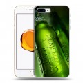 Дизайнерский пластиковый чехол для Iphone 7 Plus / 8 Plus Carlsberg