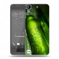 Дизайнерский пластиковый чехол для HTC Desire 530 Carlsberg