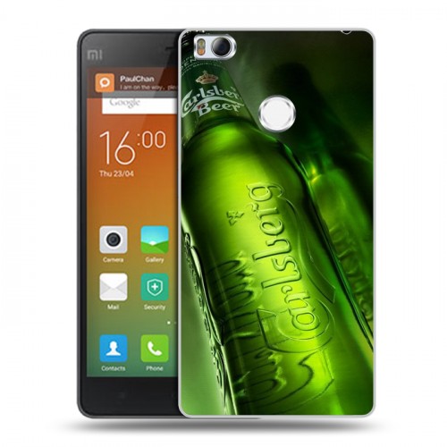 Дизайнерский пластиковый чехол для Xiaomi Mi4S Carlsberg