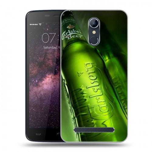 Дизайнерский силиконовый чехол для Homtom HT17 Carlsberg