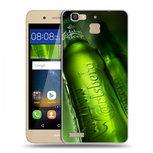 Дизайнерский пластиковый чехол для Huawei GR3 Carlsberg