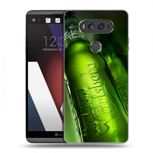 Дизайнерский пластиковый чехол для LG V20 Carlsberg