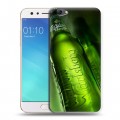 Дизайнерский силиконовый чехол для OPPO F3 Carlsberg