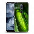 Дизайнерский пластиковый чехол для Nokia 6.1 Plus Carlsberg