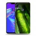 Дизайнерский пластиковый чехол для ASUS ZenFone Max M2 Carlsberg