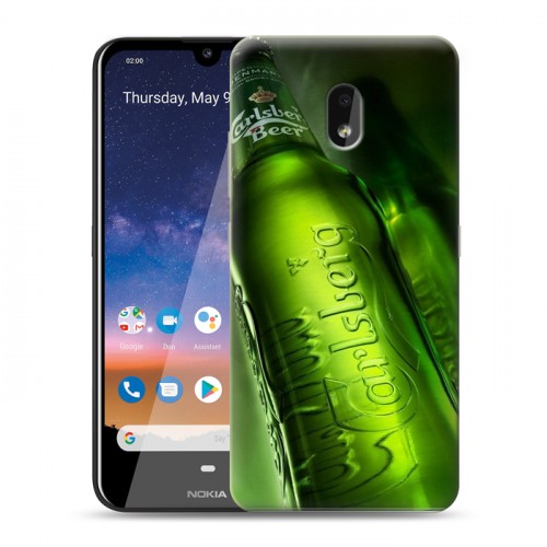 Дизайнерский силиконовый чехол для Nokia 2.2 Carlsberg