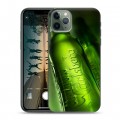 Дизайнерский пластиковый чехол для Iphone 11 Pro Carlsberg