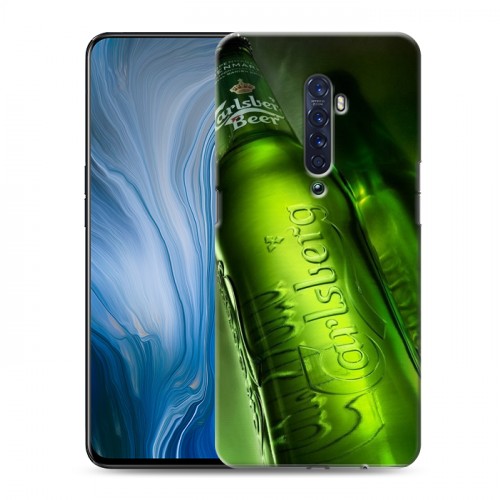 Дизайнерский пластиковый чехол для OPPO Reno2 Z Carlsberg