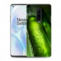 Дизайнерский пластиковый чехол для OnePlus 8 Carlsberg