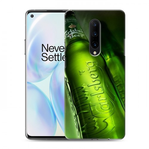 Дизайнерский пластиковый чехол для OnePlus 8 Carlsberg