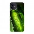 Дизайнерский силиконовый чехол для Iphone 12 Carlsberg
