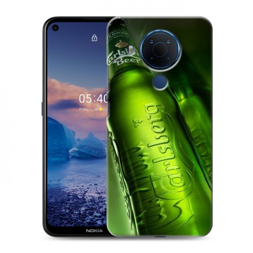 Дизайнерский силиконовый чехол для Nokia 5.4 Carlsberg