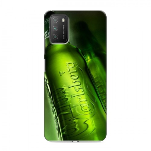 Дизайнерский пластиковый чехол для Xiaomi Poco M3 Carlsberg