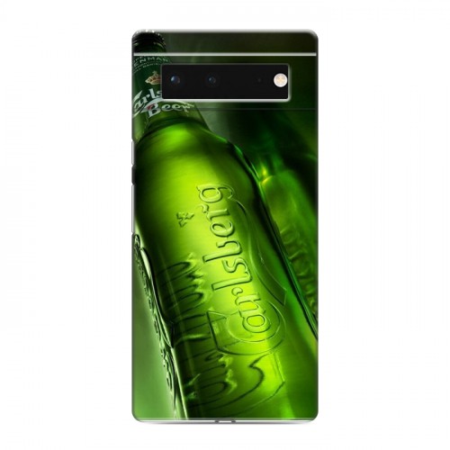 Дизайнерский силиконовый чехол для Google Pixel 6 Carlsberg